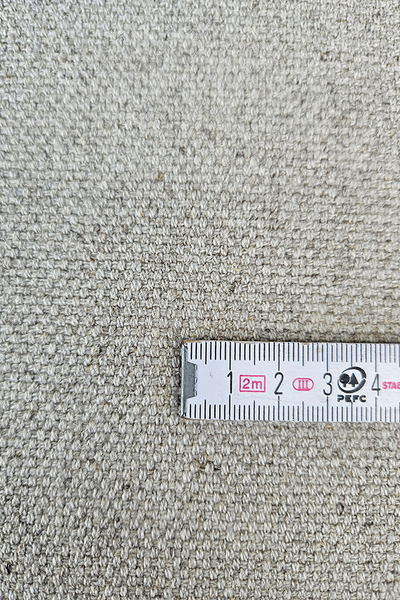 Tkanina konopno-bawełniana naturalna 50/50 - splot PANAMA (2 m)