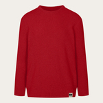 Hemp-cotton sweater - Red