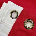 Cotton-hemp Polish flag on the mast