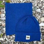 Neck warmer Polish Hemp - navy blue