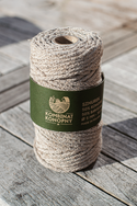Hemp-cotton cord braided 5 mm