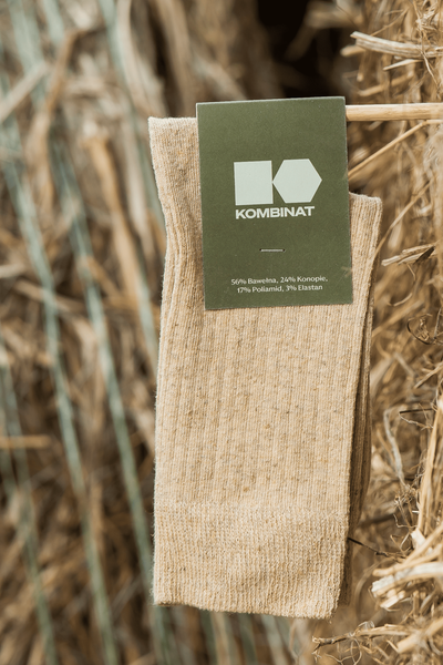 Cotton-hemp socks