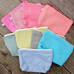 Cotton and hemp cosmetic bag