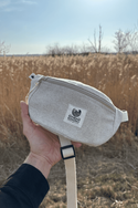 Cotton-hemp hip pack (green)
