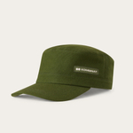 Czapka bawełniano-konopna - patrolówka (zielona)