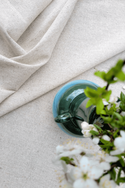 NATURAL cotton-hemp fabric - PLAIN weave (2 m)