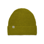 Hemp-cotton beanie with a small logo (green)