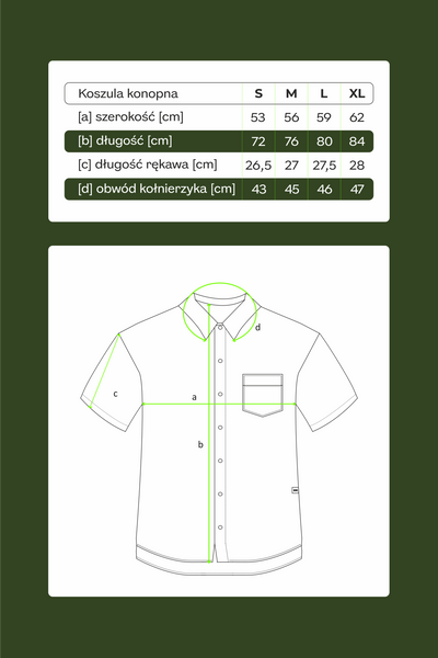 Short-sleeved cotton-hemp printed shirt