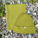 Neck warmer Polish Hemp - green lime