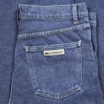 Men's hemp and cotton jeans - dark blue