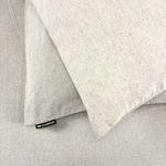 Cotton and hemp pillowcase 70x80 cm natural color