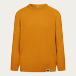 Hemp-cotton sweater - Mustard