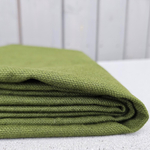Cotton-hemp fabric GREEN – PANAMA weave (3 m)