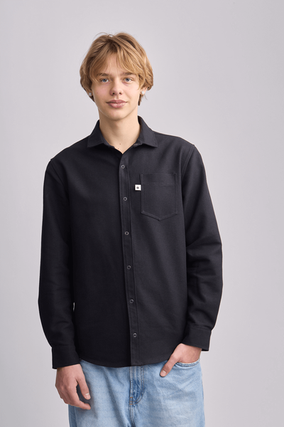 Cotton-hemp shirt
