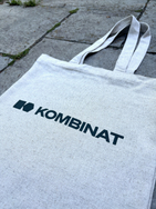 Shopping bag with KOMBINAT logo