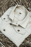 Hemp-cotton denim jacket