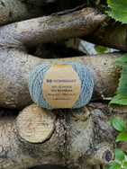 Włóczka Polskie Konopie szara 100 g 
