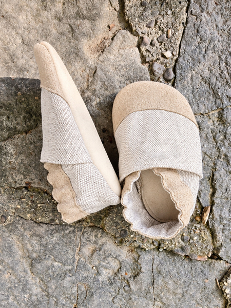 Children's Slippers Polish Hemp Barefoot Natural 