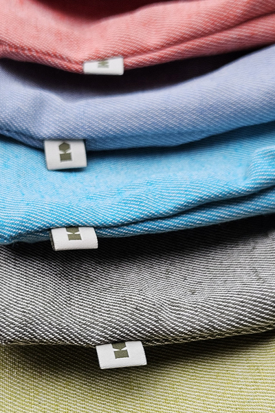 Cotton and hemp cosmetic bag