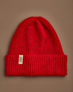 Hemp-cotton beanie (red)