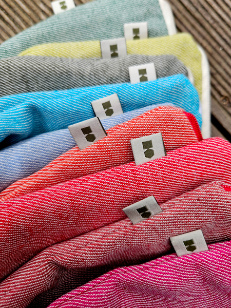 Portfelik bawełniano-konopny