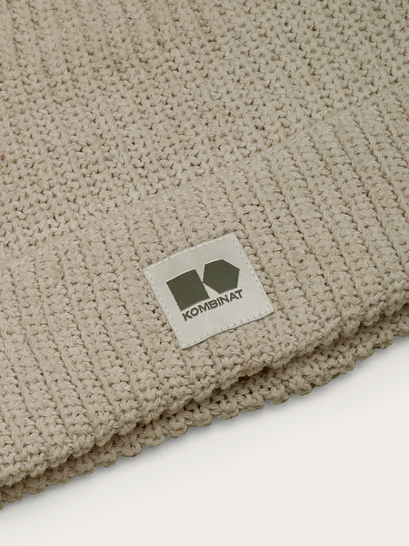 Hemp-cotton beanie (natural)