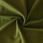 Cotton-hemp fabric GREEN – PANAMA weave (1 m)
