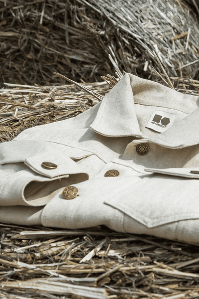Hemp-cotton denim jacket