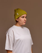 Hemp-cotton beanie (green)