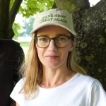 5-panel cotton-hemp cap "MAKE HEMP GREAT AGAIN"