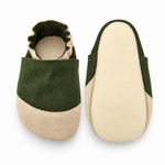 Children's Slippers Polish Hemp Barefoot Green