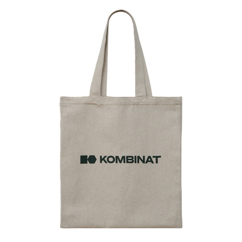 Shopping bag with KOMBINAT logo