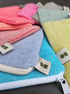 Portfelik bawełniano-konopny