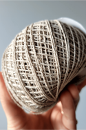 Hemp-cotton cordon (natural) - 100 g