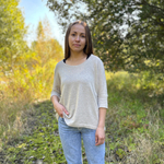 Bluzka Polskie Konopie damska nietoperz