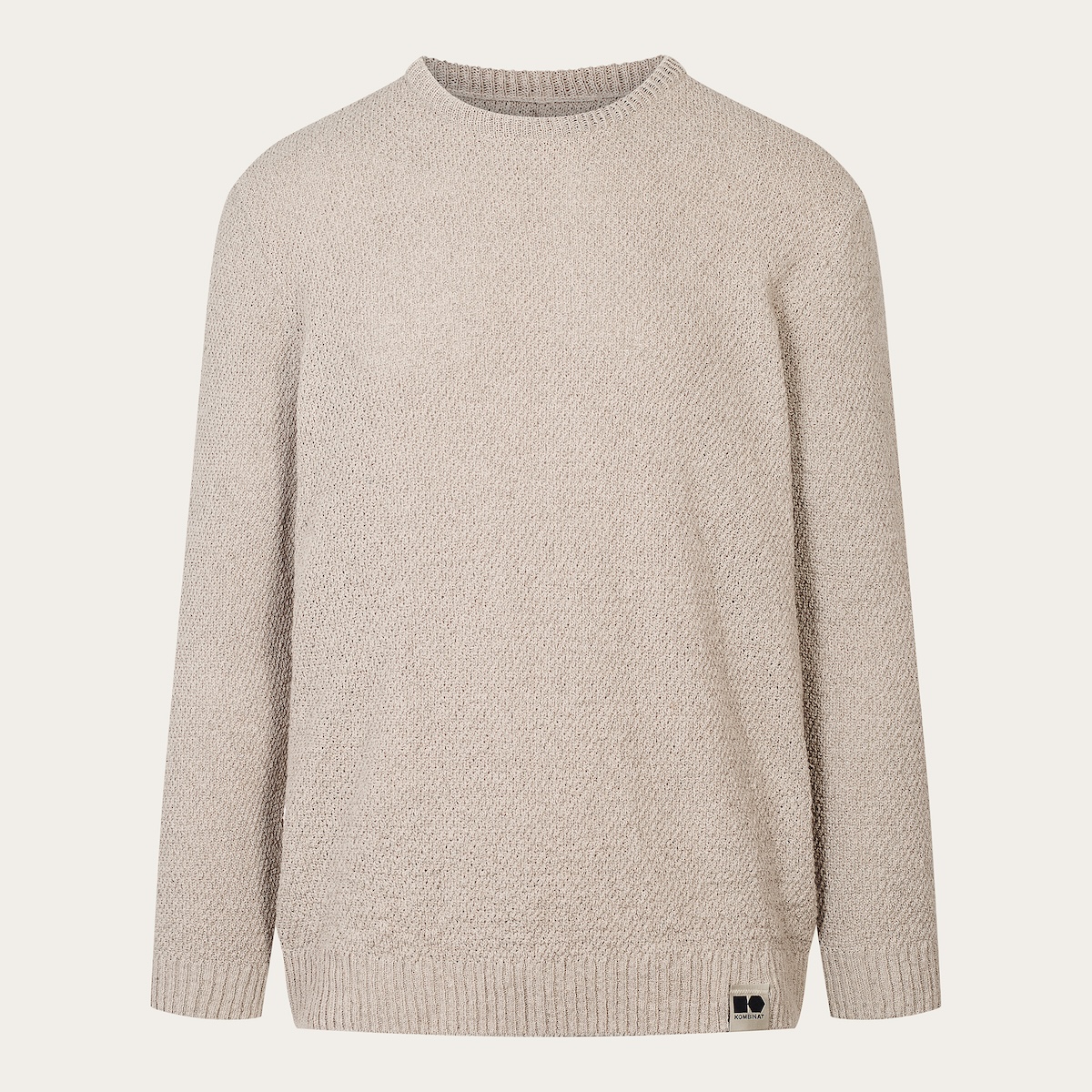 Sweter konopno-bawełniany - Naturalny