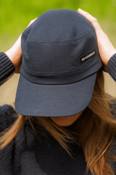 Cotton-hemp patrol cap (green)