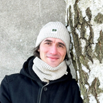 Hemp and cotton winter neck warmer - natural