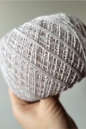 Hemp-cotton cordon (white) - 100 g