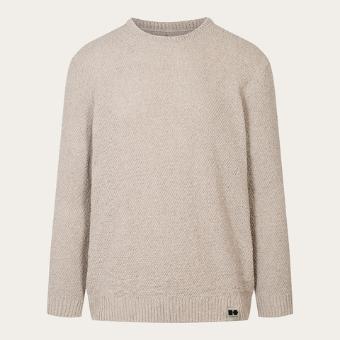 Hemp-cotton sweater - Natural
