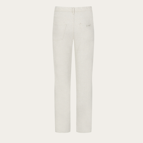 Men's classic cotton and hemp pants