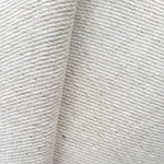 NATURAL cotton-hemp fabric - TWILL weave