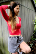 Women's shorts – black