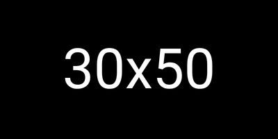 30 x 50 cm
