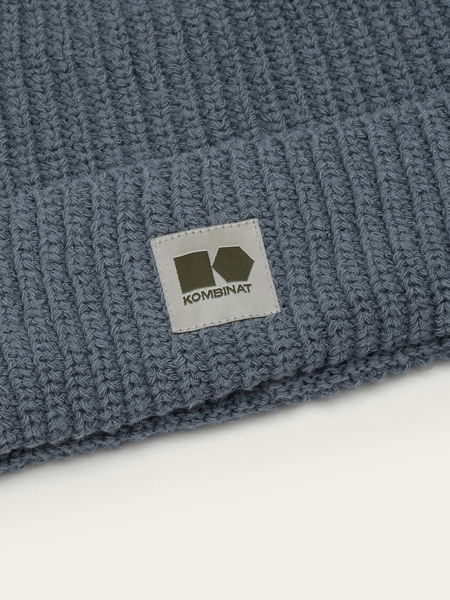 Czapka konopno-bawełniana (szara)