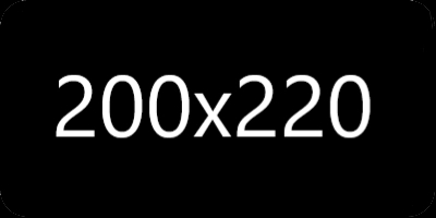200 x 220 cm