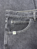 Men's hemp and cotton jeans - black