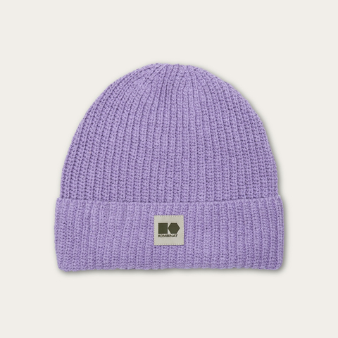 Hemp-cotton beanie (lilac)