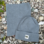 Neck warmer Polish Hemp - gray