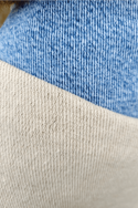NATURAL cotton-hemp fabric - TWILL weave (2 m)